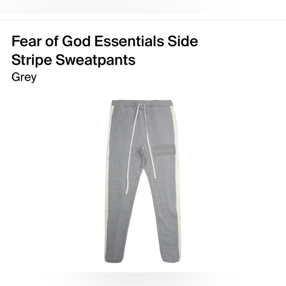 Essentials Sweatpants Grey🤍